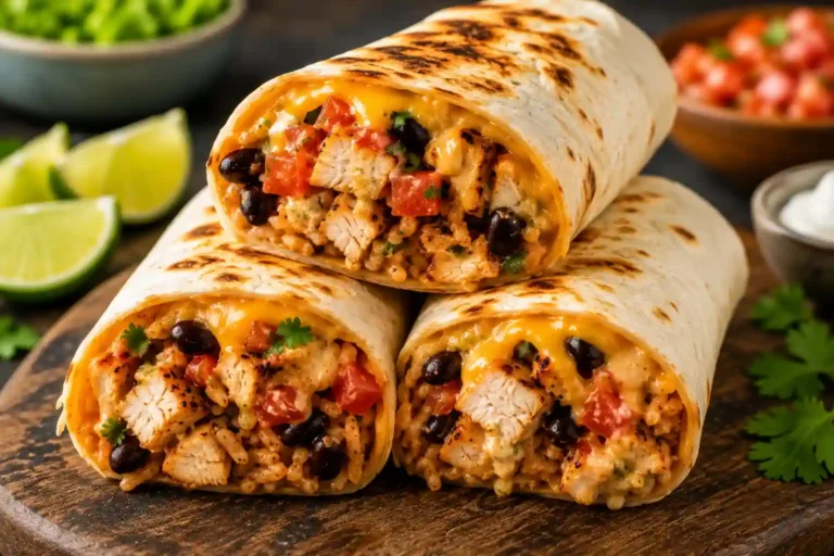 Chipotle Ranch Grilled Chicken Burrito