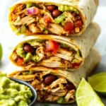 Easy Chicken Burritos