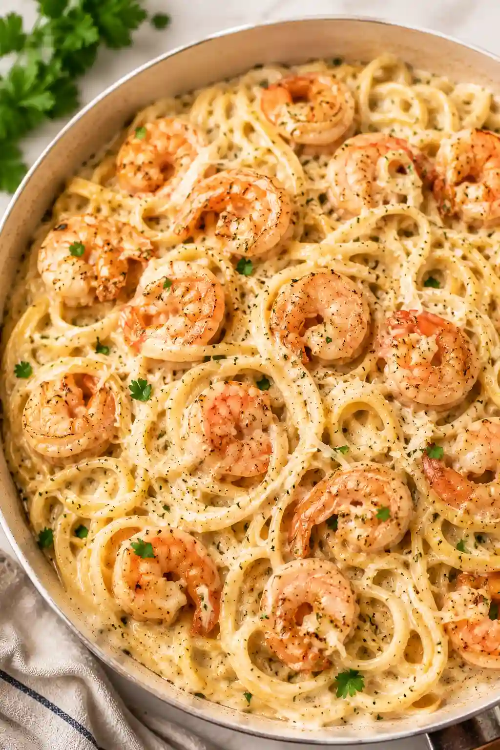 Easy Garlic Shrimp Pasta Recipe