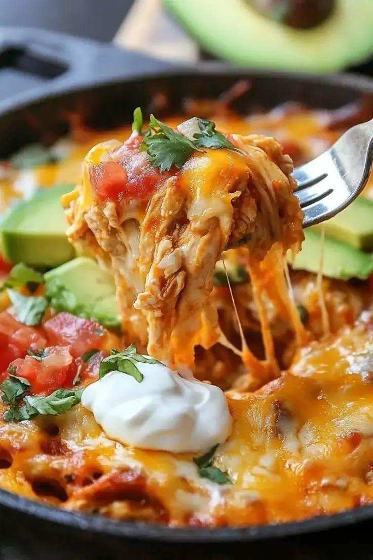 Easy and Delicious Chicken Fajita Casserole