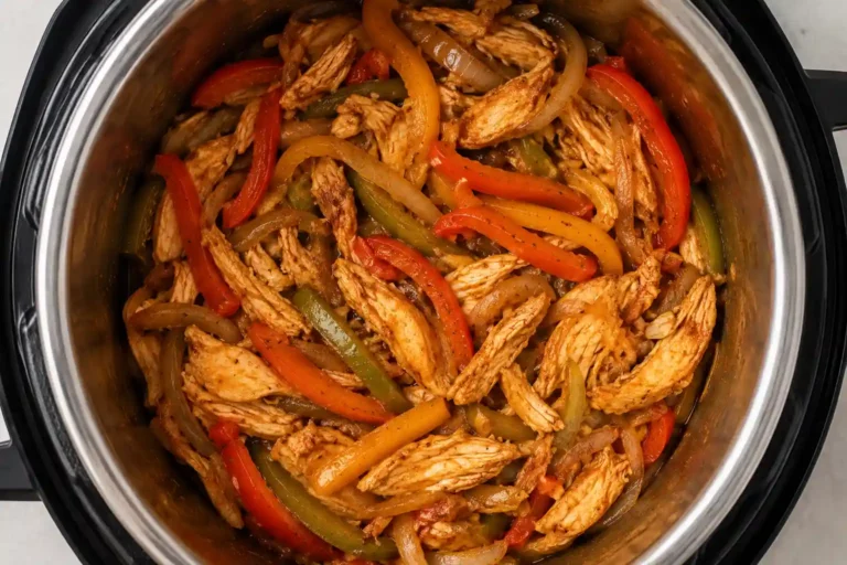 Instant Pot Chicken Fajitas