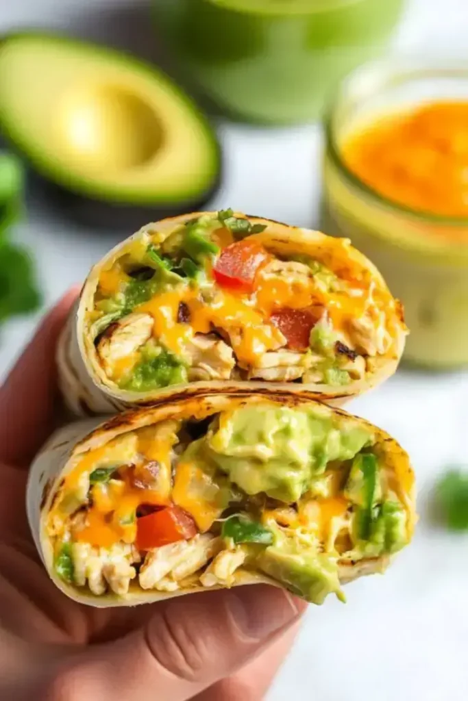 Quick and Easy Chicken Burritos