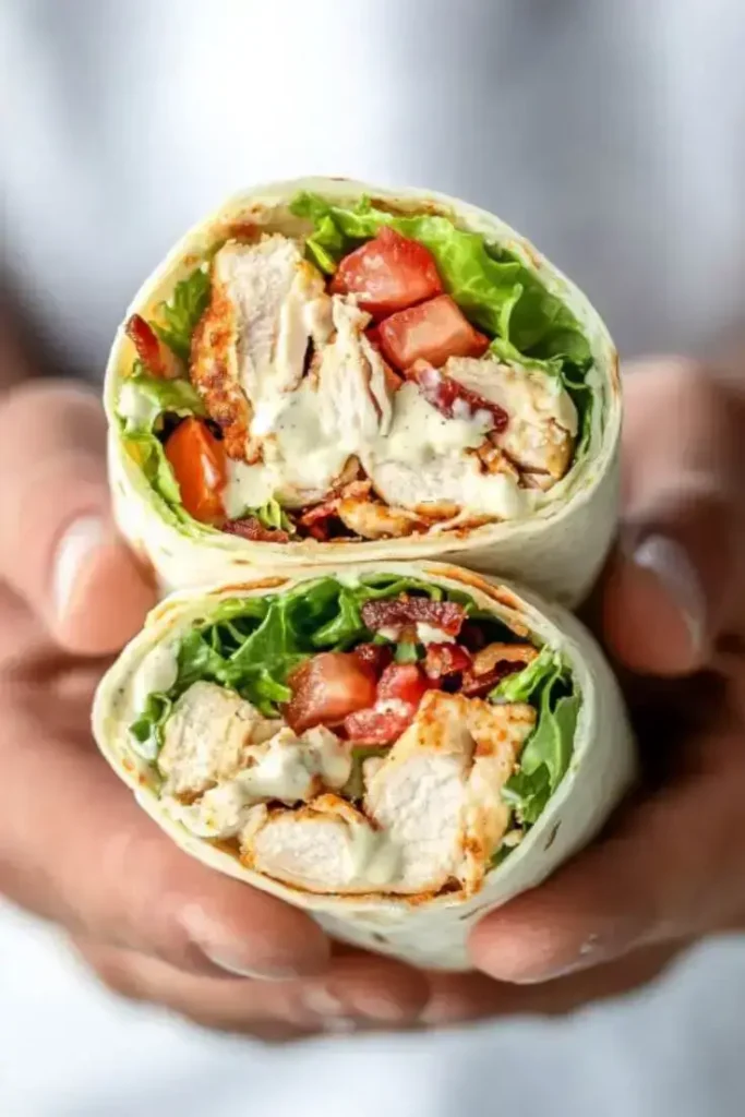 Chicken-Bacon-Ranch-Wraps
