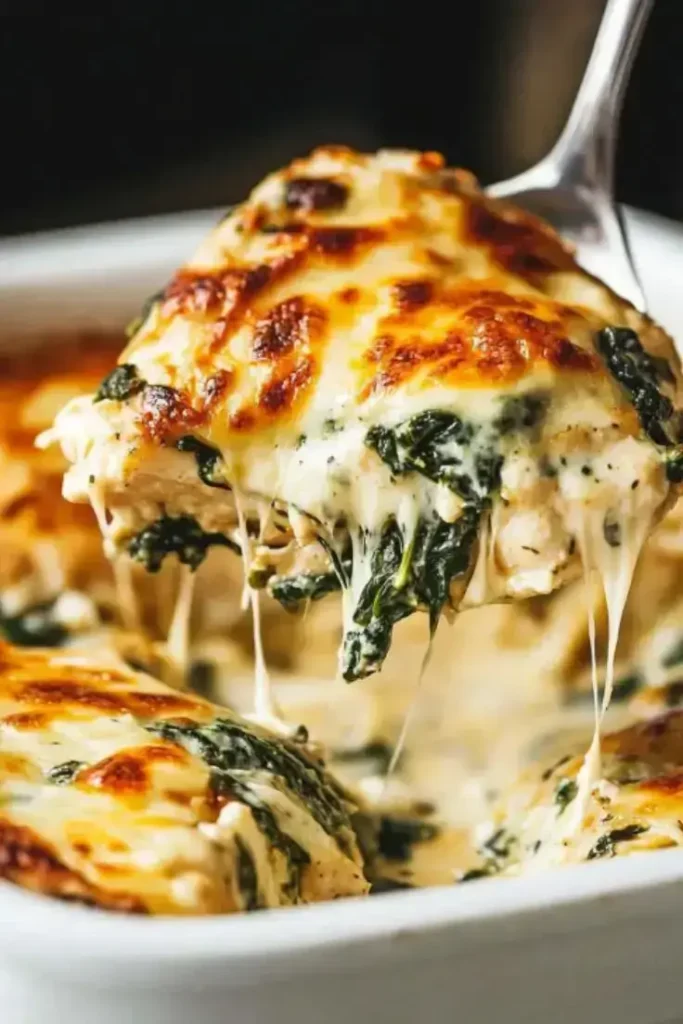 Creamy Spinach Chicken Casserole