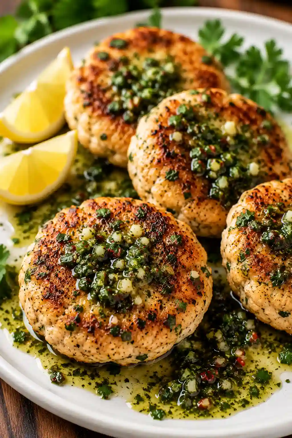 Lemon Chicken Cutlets with Salmoriglio Sauce Recipe