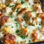 chicken-alfredo-bake