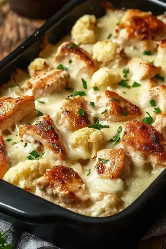 chicken-alfredo-bake