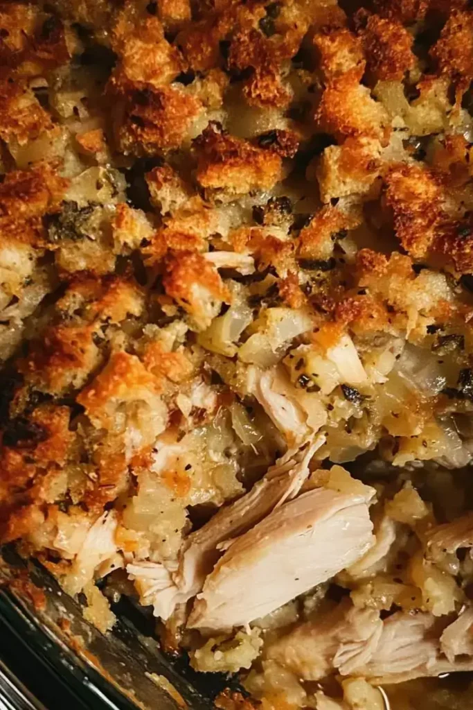 chicken-and-stuffing-casserole