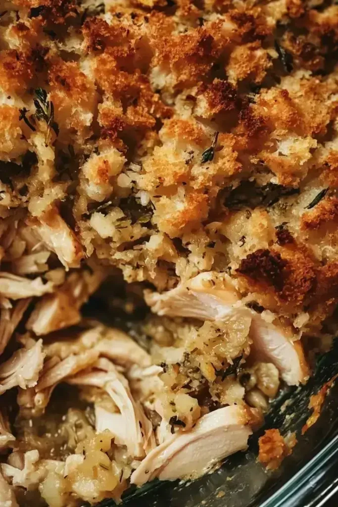chicken-and-stuffing-casserole