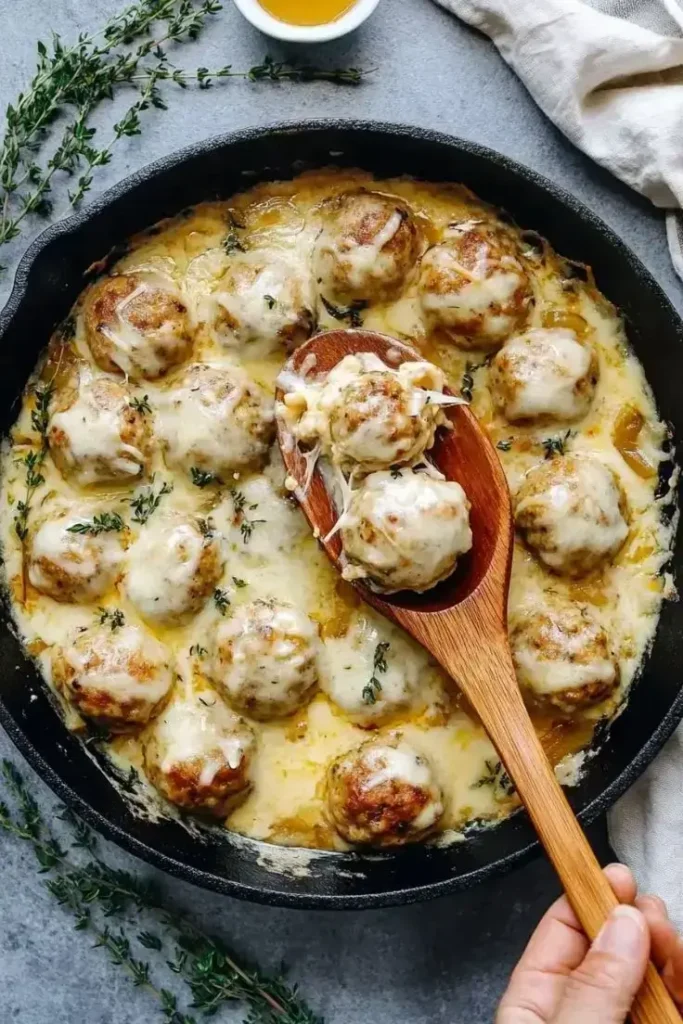 french-onion-chicken-meatballs 