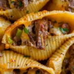 philly-cheesesteak-stuffed-shells