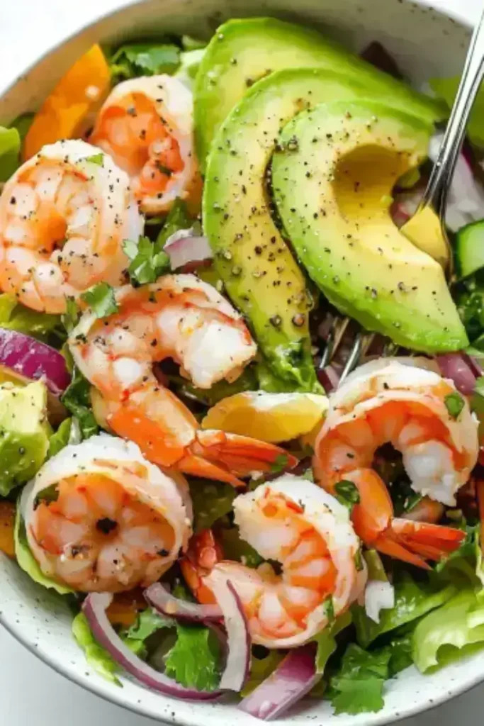 shrimp-avocado-summer-salad