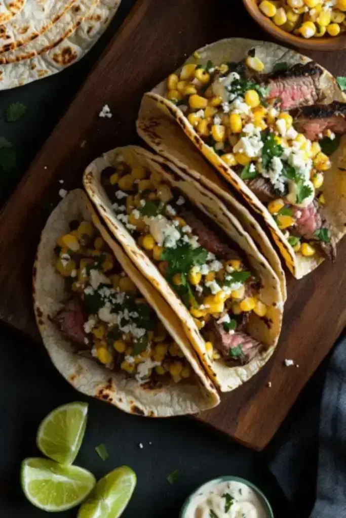 street-corn-steak-tacos