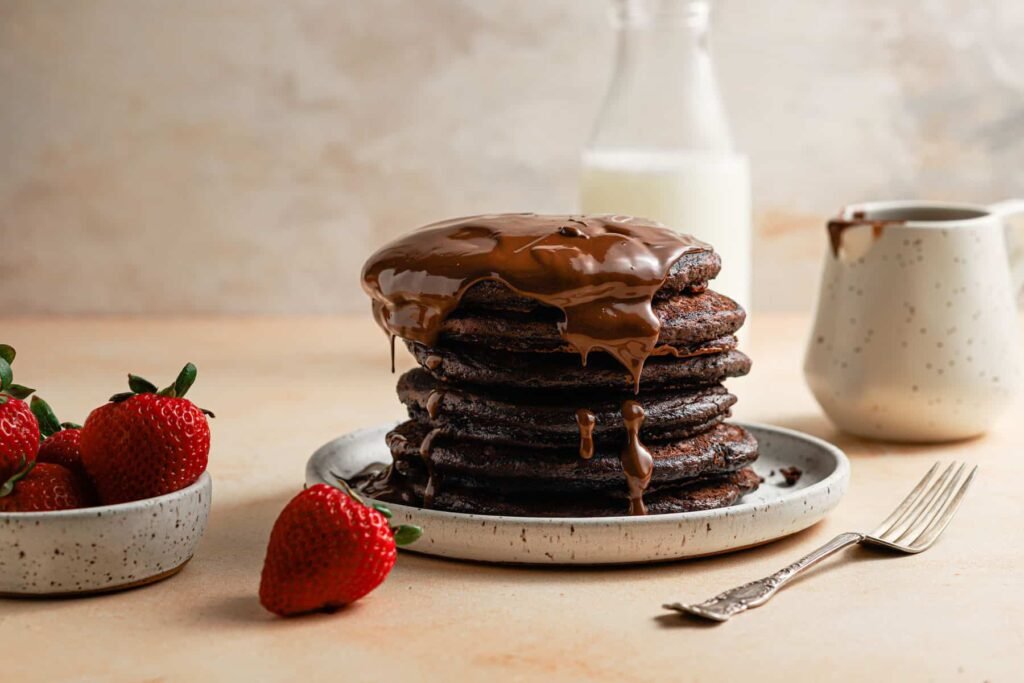 chocolate pancakes 