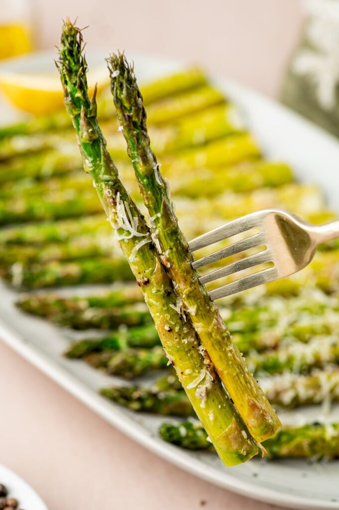 Garlic Parmesan Roasted Asparagus