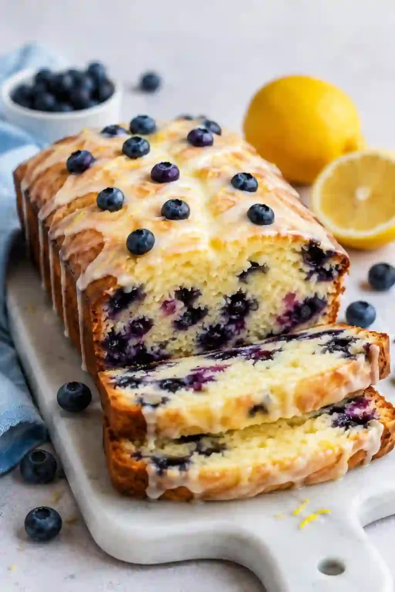 Lemon Blueberry Pound Cake