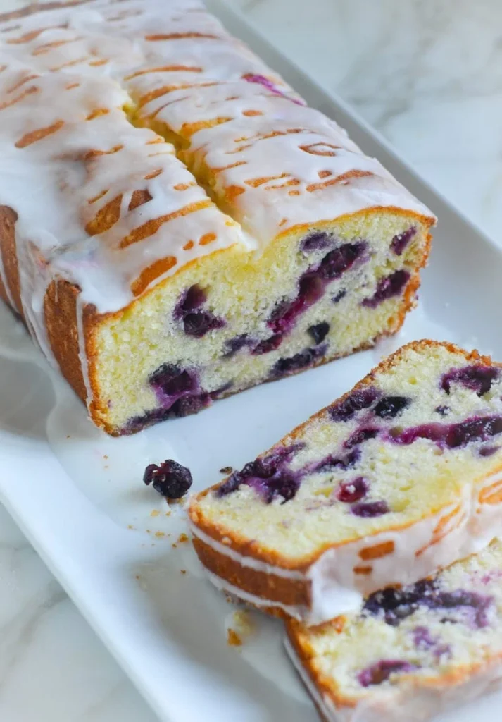 Blueberry Pound Cake