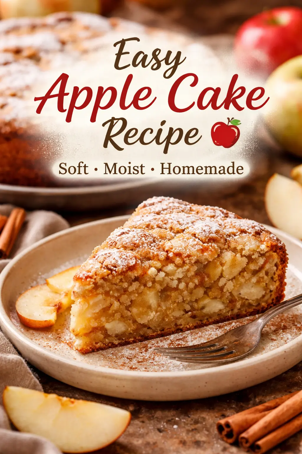 Easy Apple Cake Recipe