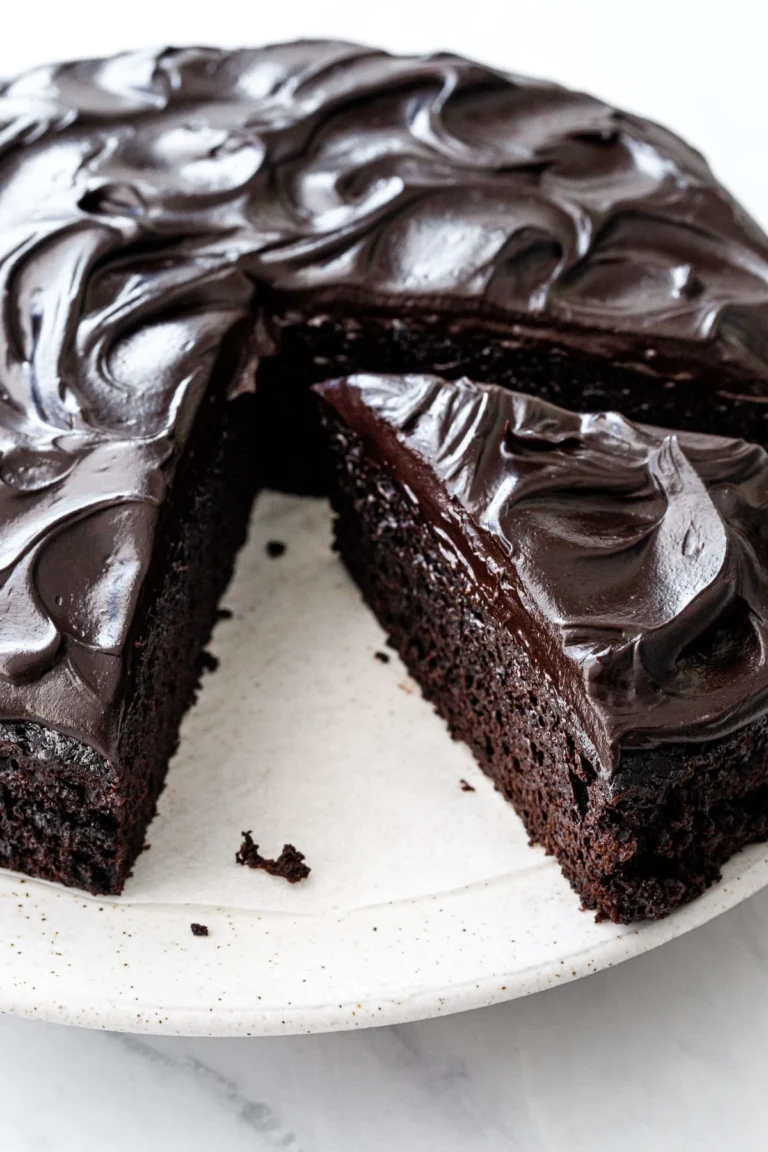 Dark Chocolate Cake Recipe