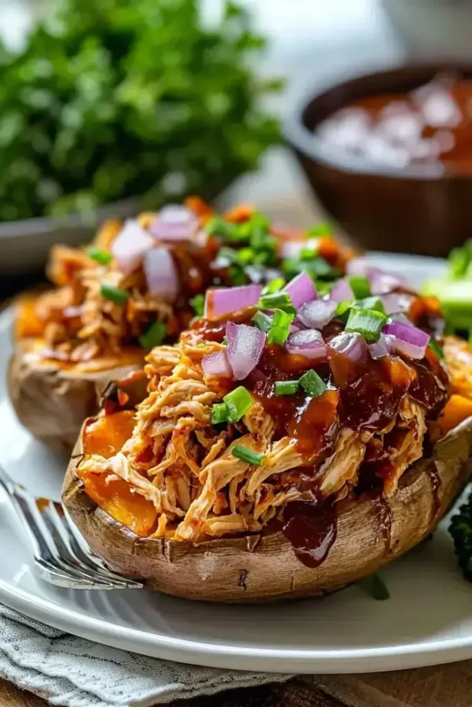 BBQ-Chicken-Stuffed-Sweet-Potatoes (2)