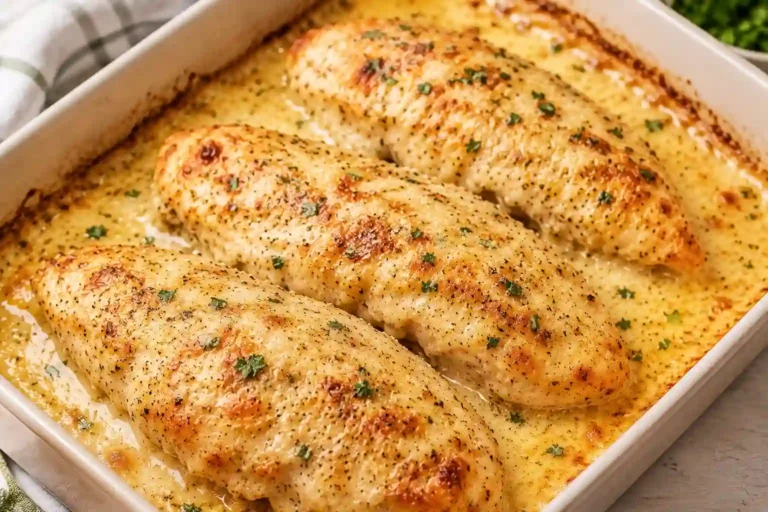 Baked Caesar Chicken Recipe
