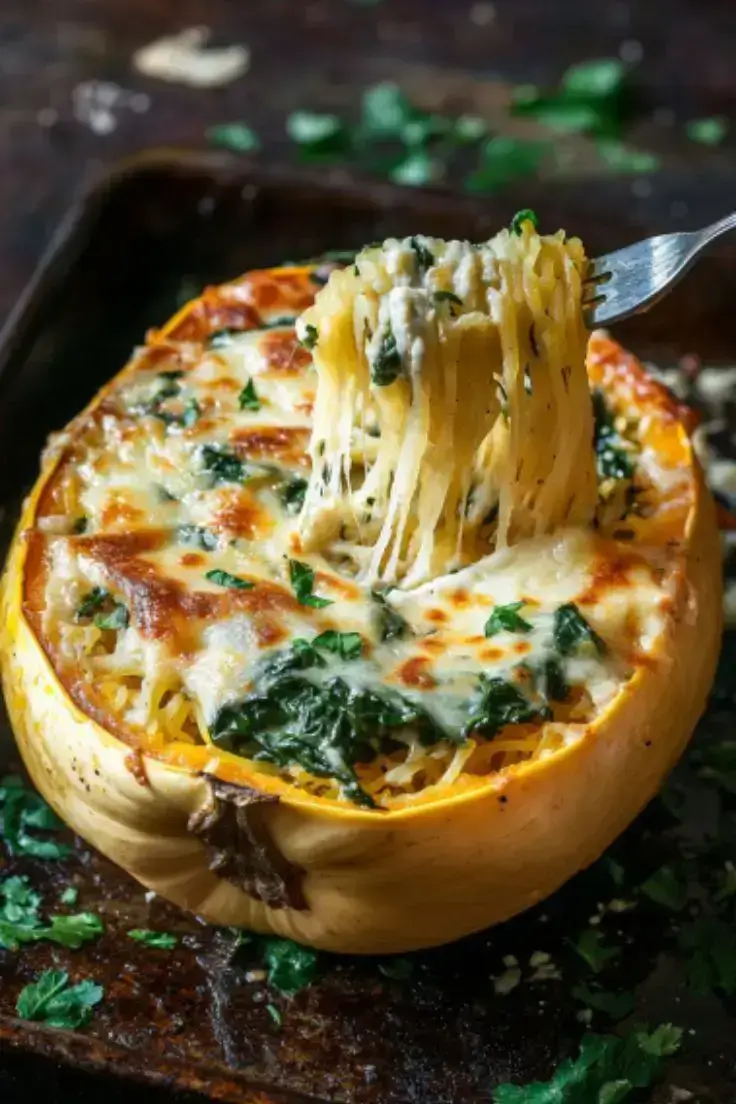 Cheesy-Garlic-Parmesan-Spinach-Spaghetti-Squash (3)