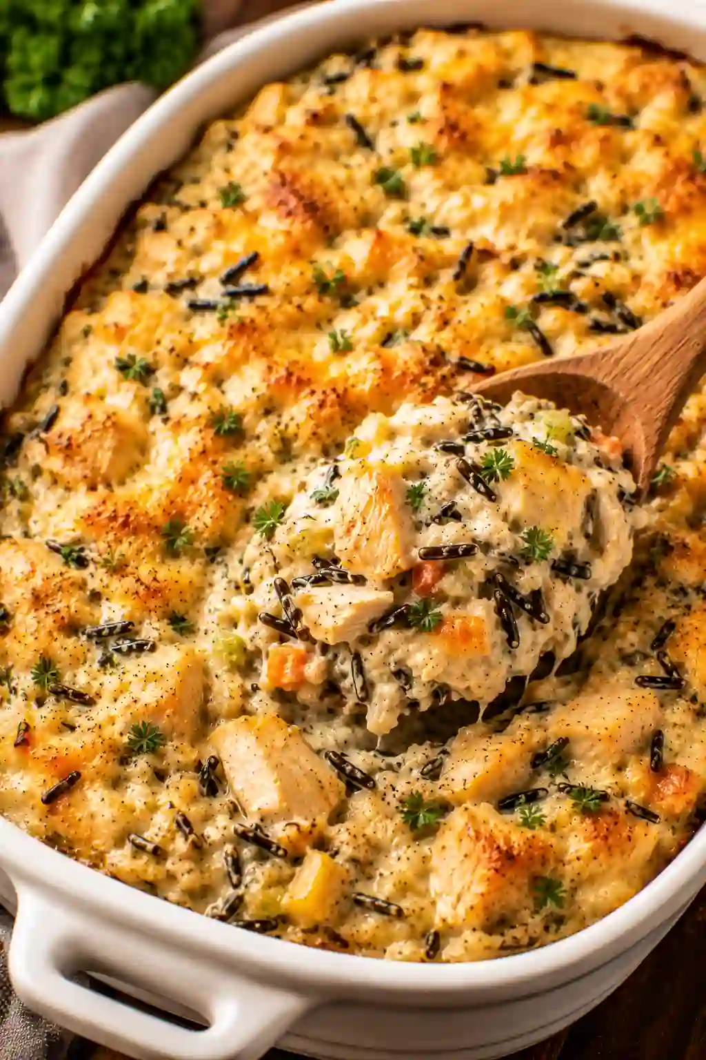 Chicken Wild Rice Casserole Recipe