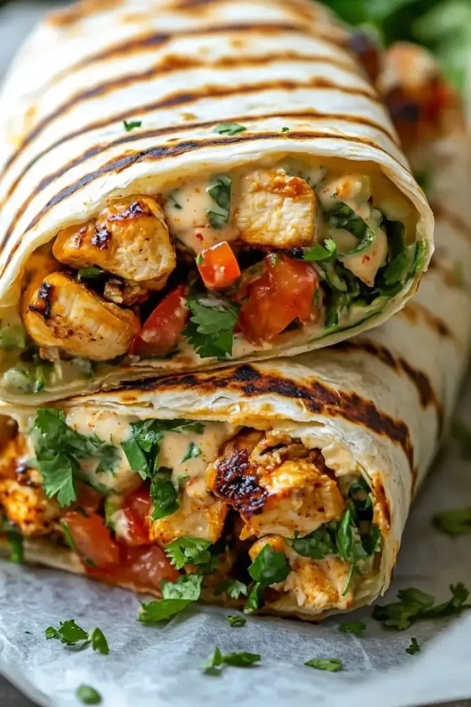 Chipotle-Ranch-Grilled-Chicken-Burrito