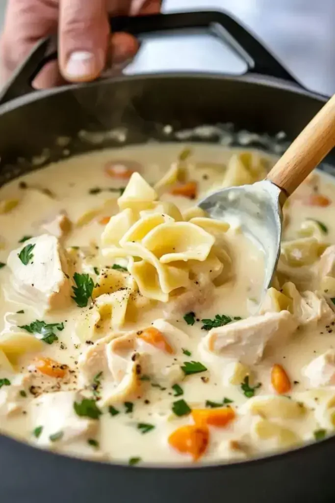 Creamy-Chicken-Noodle-Soup
