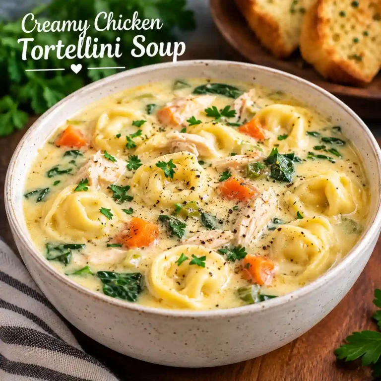 Chicken Tortellini Soup