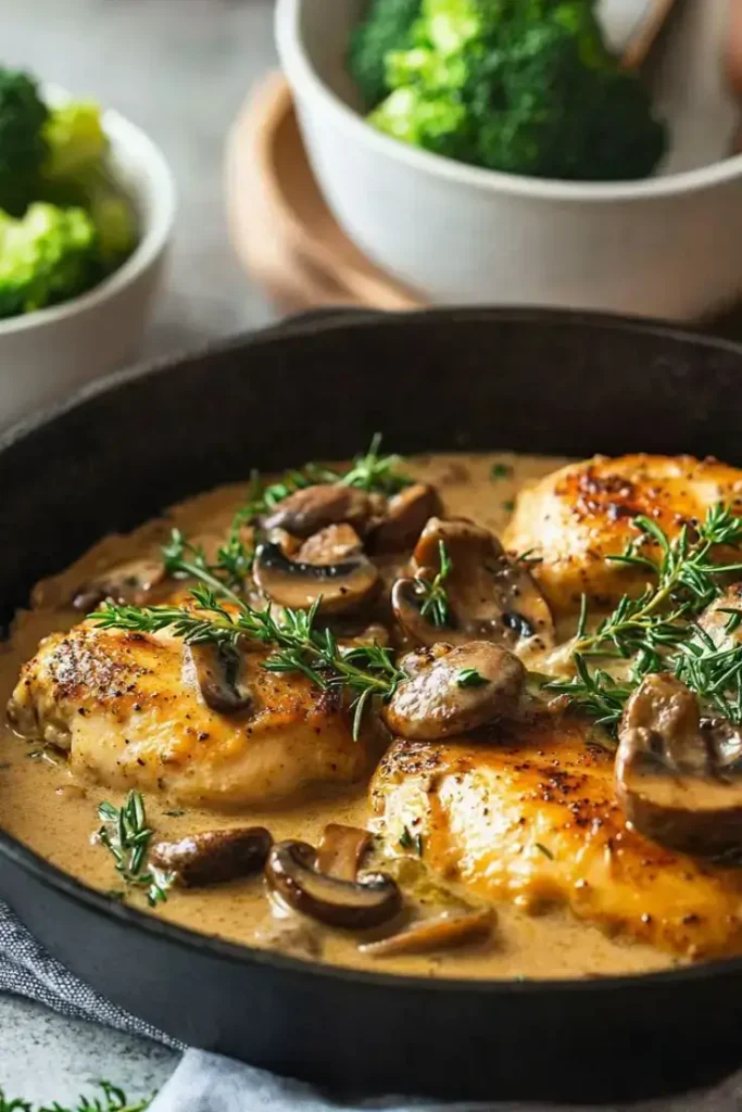 Creamy-Parmesan-Garlic-Mushroom-Chicken