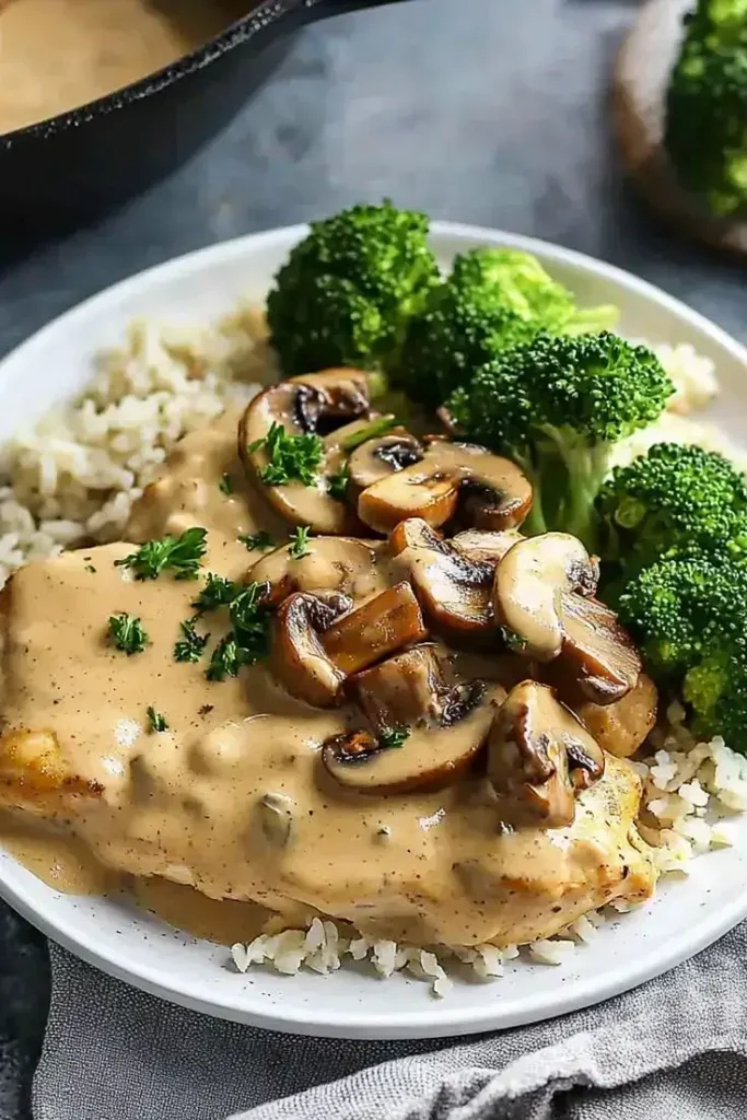 Creamy-Parmesan-Garlic-Mushroom-Chicken
