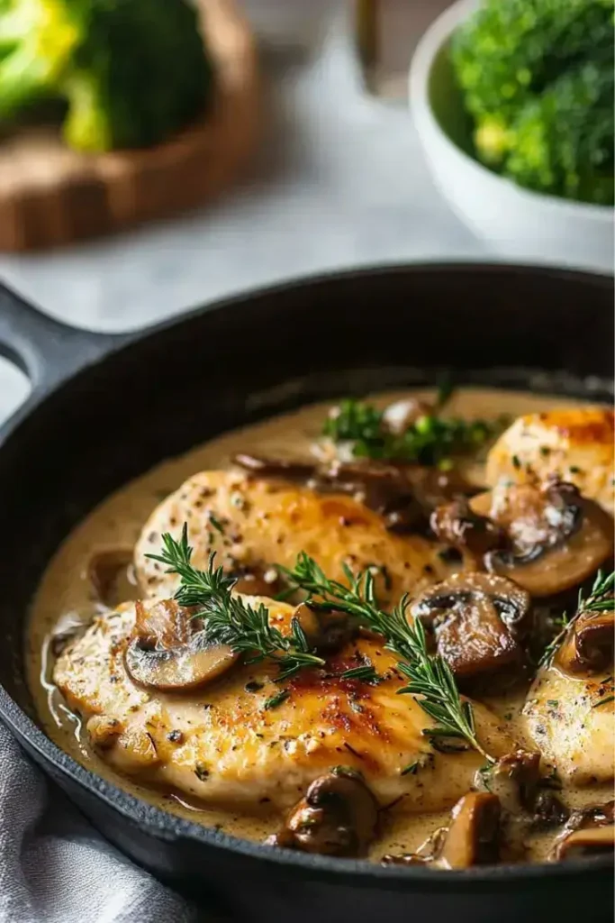 Creamy-Parmesan-Garlic-Mushroom-Chicken