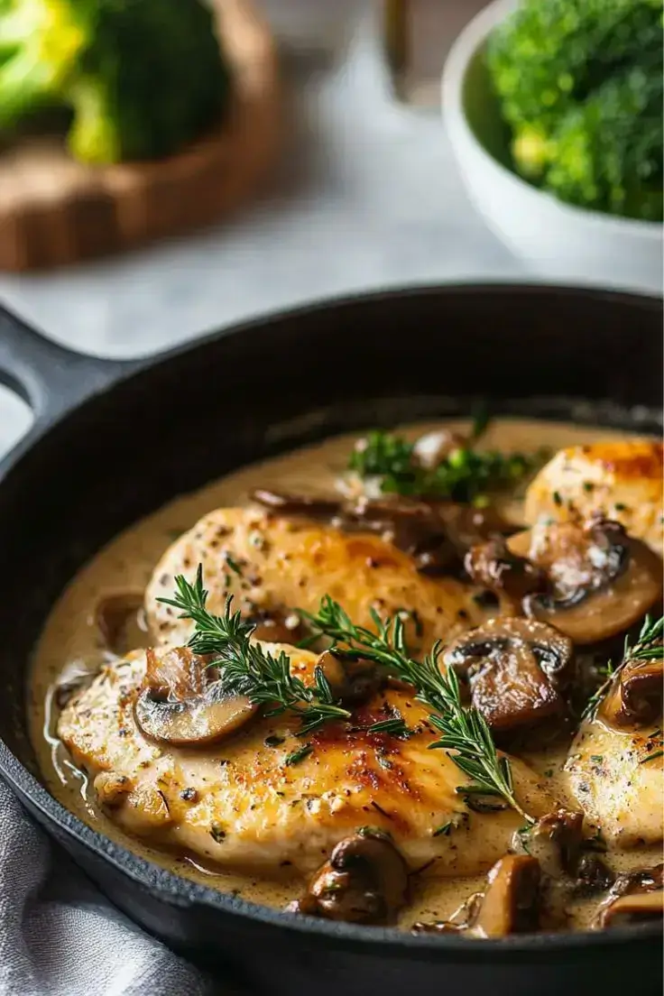 Creamy-Parmesan-Garlic-Mushroom-Chicken