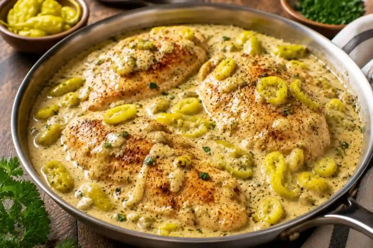 Creamy Pepperoncini Chicke