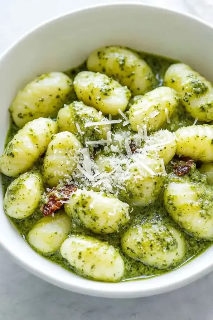 Creamy Pesto Gnocchi
