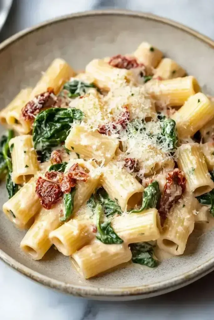 Creamy-Sun-Dried-Tomato-Spinach-Pasta-Recipe (2)