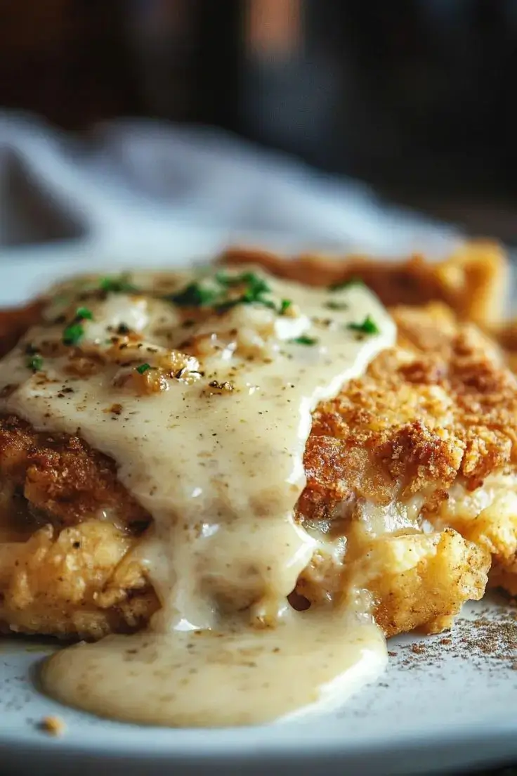 Crispy-Chicken-Fried-Steak-with-Creamy-Gravy