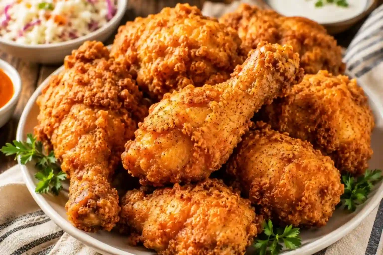 Crispy, Juicy Fried Chicken