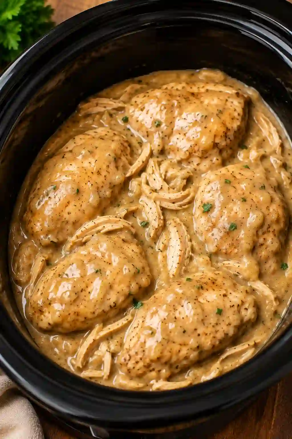 Crockpot Chicken & Gravy recipe