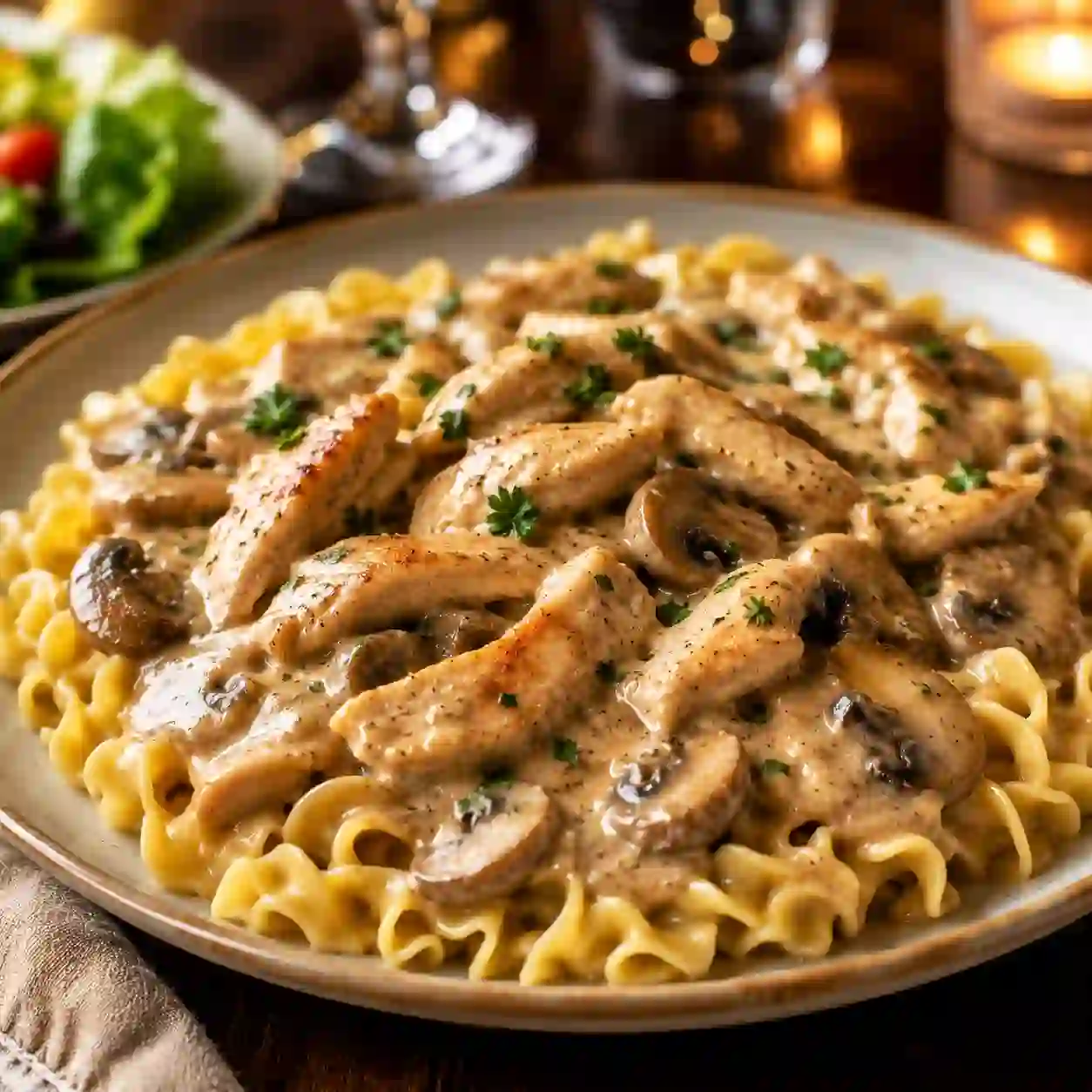 Easy Chicken Stroganoff recipe