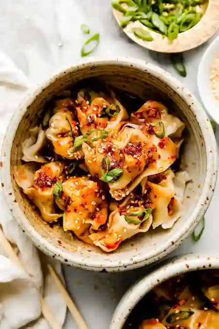 Homemade Chicken Wontons Recipe