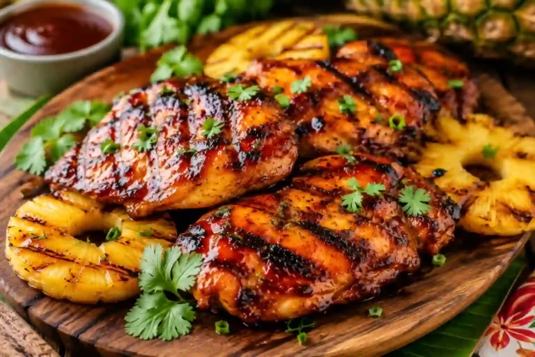 Grilled Hawaiian BBQ Chicken