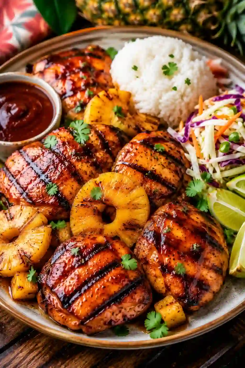 Grilled Hawaiian BBQ Chicken Recipe