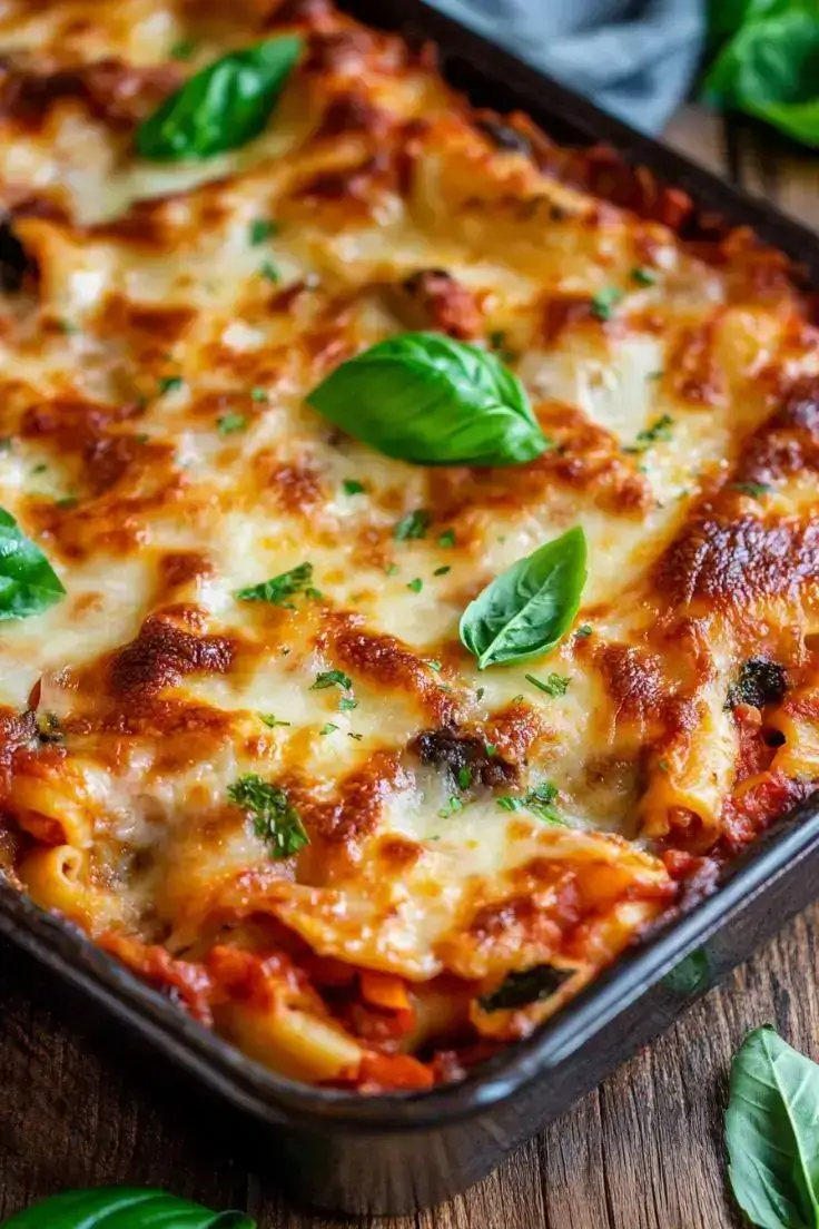 Roasted-Vegetable-Baked-Ziti