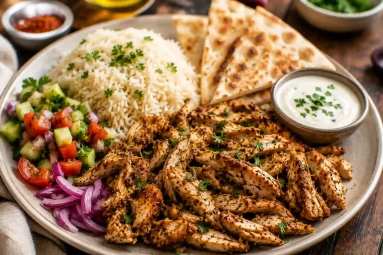 Slow Cooker Chicken Shawarma
