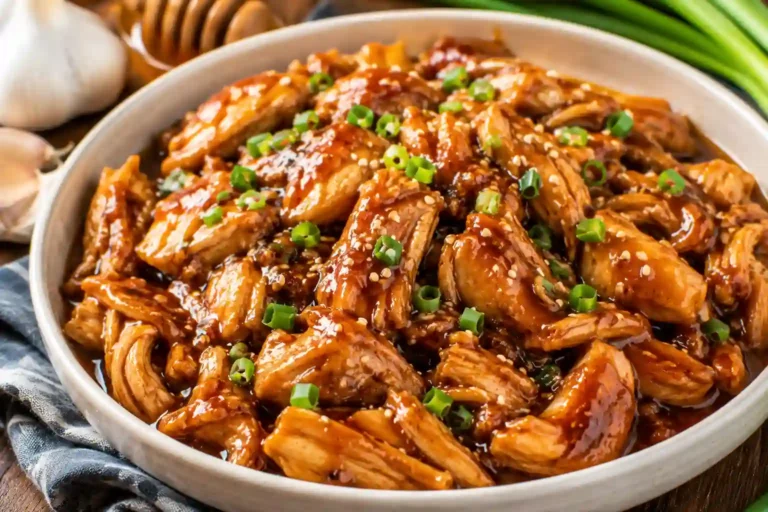 Slow Cooker Honey Garlic Chicken