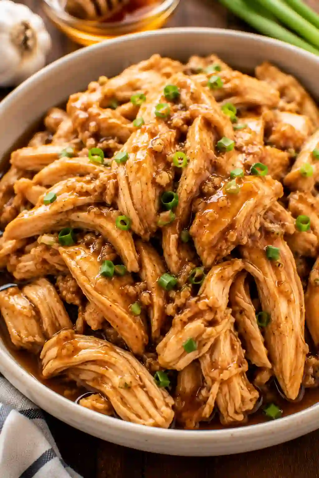 Slow Cooker Honey Garlic Chicken Recipe