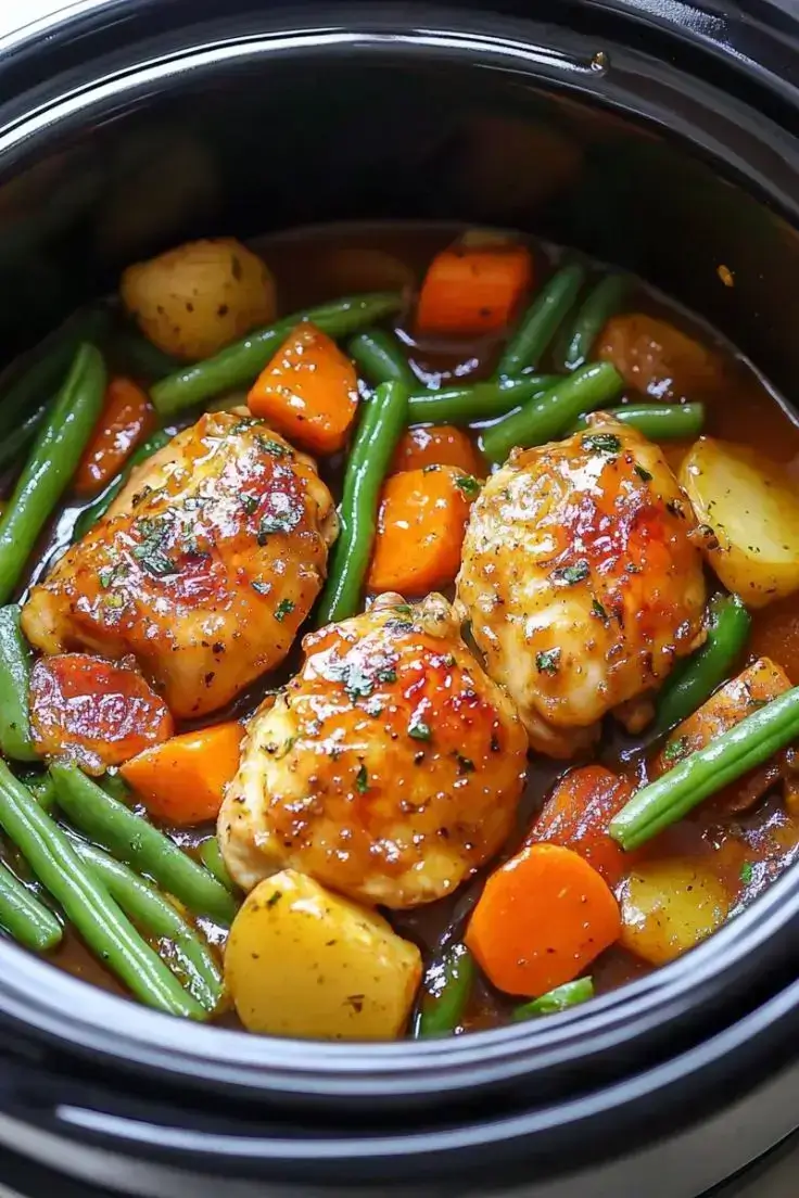 Slow-Cooker-Honey-Garlic-Chicken-with-Veggies