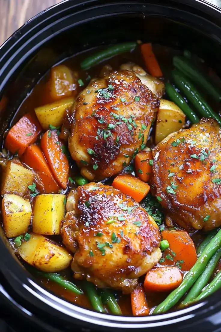 Slow-Cooker-Honey-Garlic-Chicken-with-Veggies
